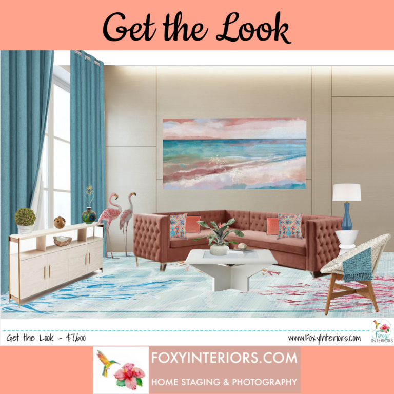 Get the Look transitional living room